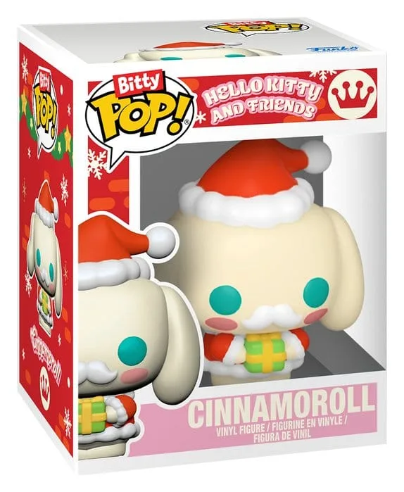 Hello Kitty Vinyl Figure – Bitty Pop Rides Holiday Sleigh CMRL 2 cm 3
