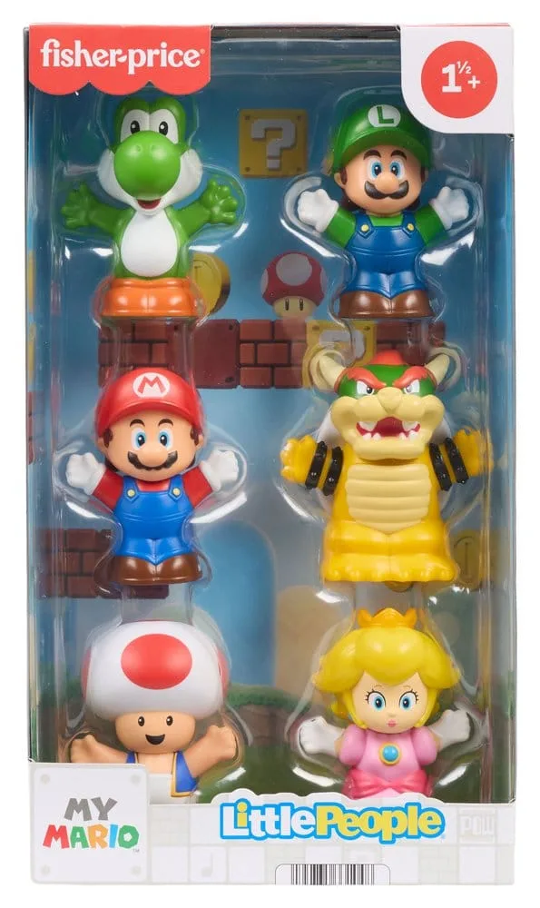 My Mario Mini Figures – Little People Collector 6-Pack 7 cm 4