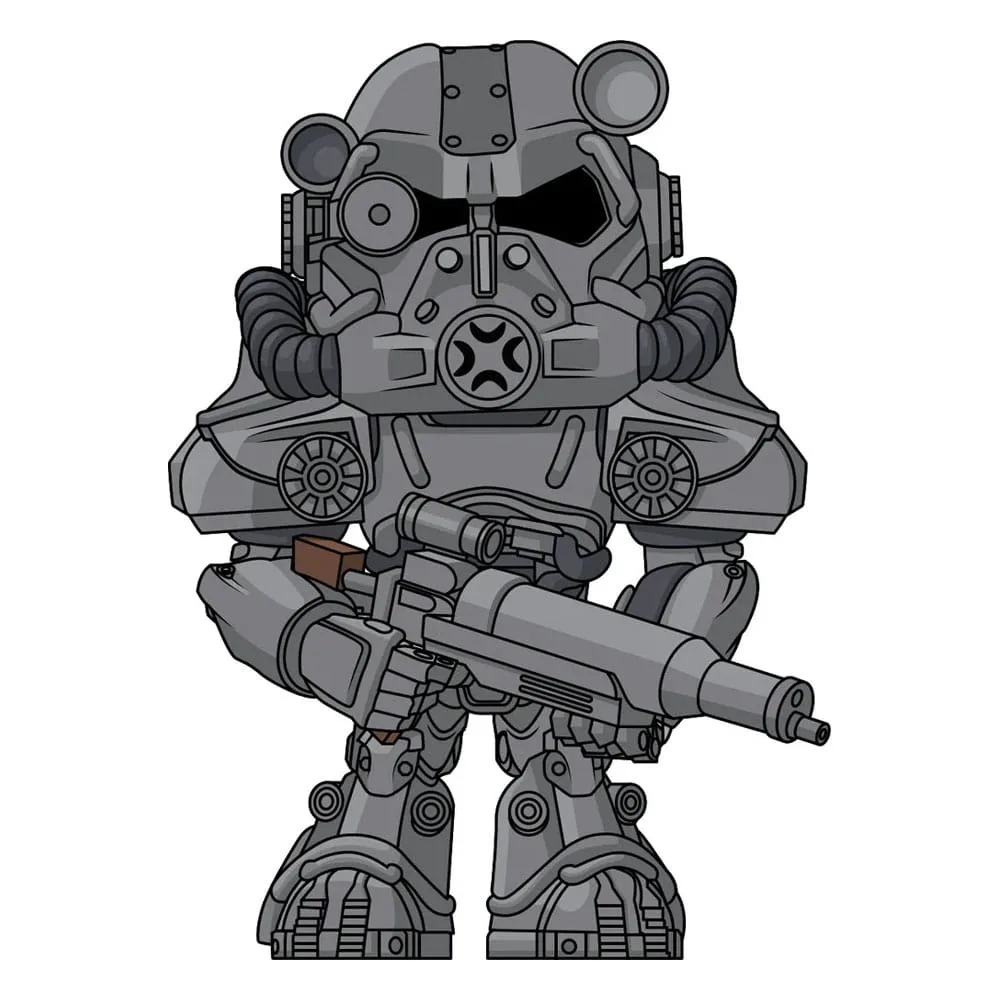 Fallout Vinyl Figure – T-60 Power Armor 11 cm 3