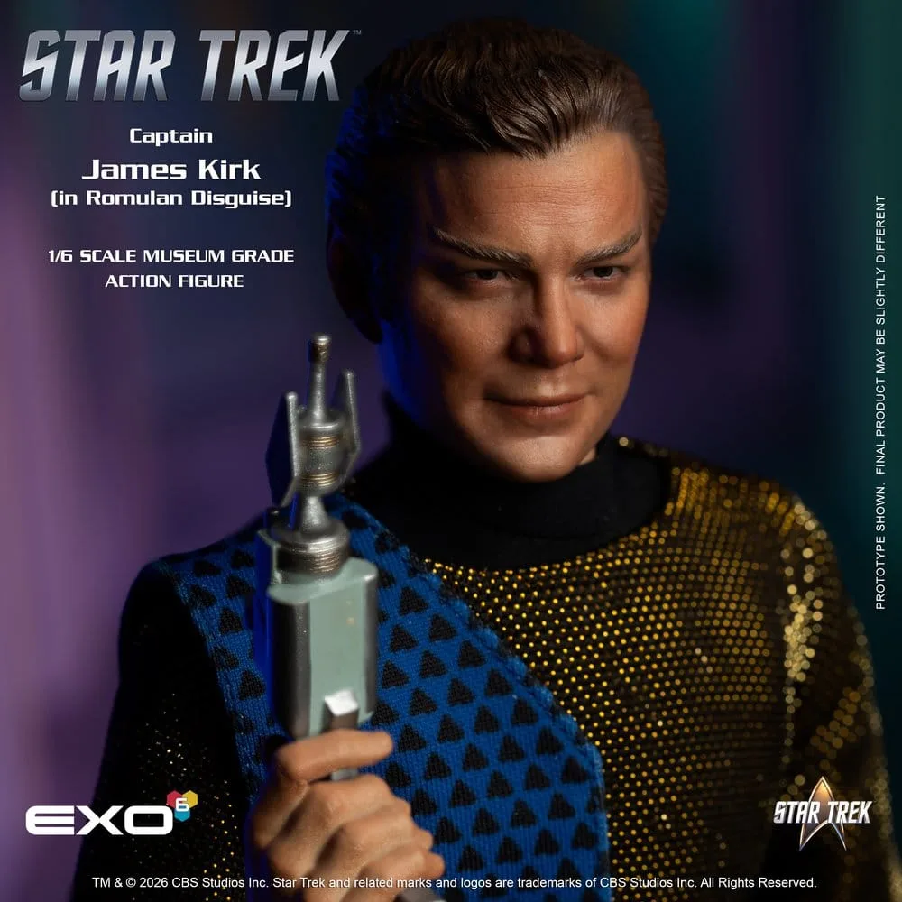 Star Trek Action Figure – Kirk Romulan Disguise 29 cm 9
