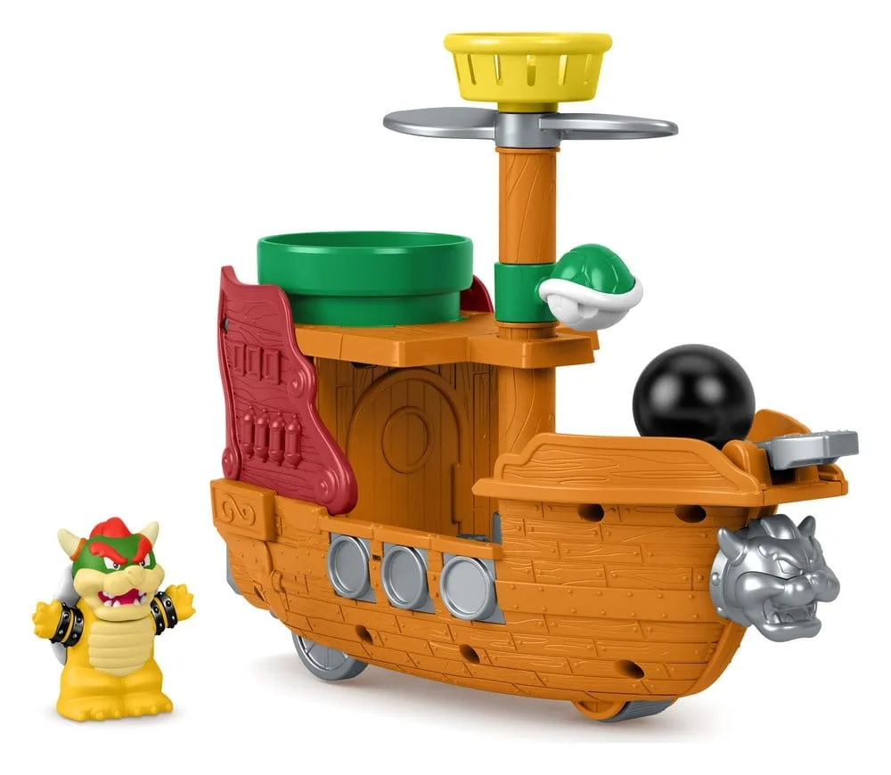 Super Mario Speelset – Little People Bowser's Airship 10