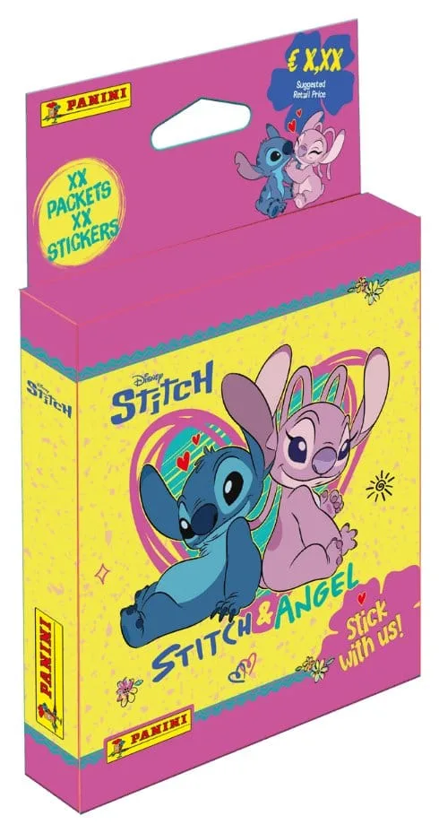 Stitch and Angel Sticker Packs – German Eco-Blister