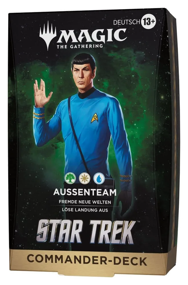 Magic the Gathering Commander Decks – Star Trek German Set of 4 3