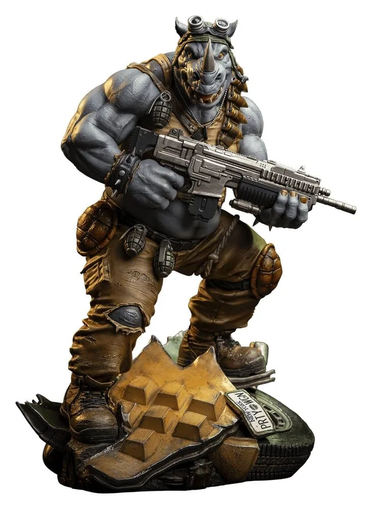 Teenage Mutant Ninja Turtles Statue – Legends Rocksteady 1/3 69 cm