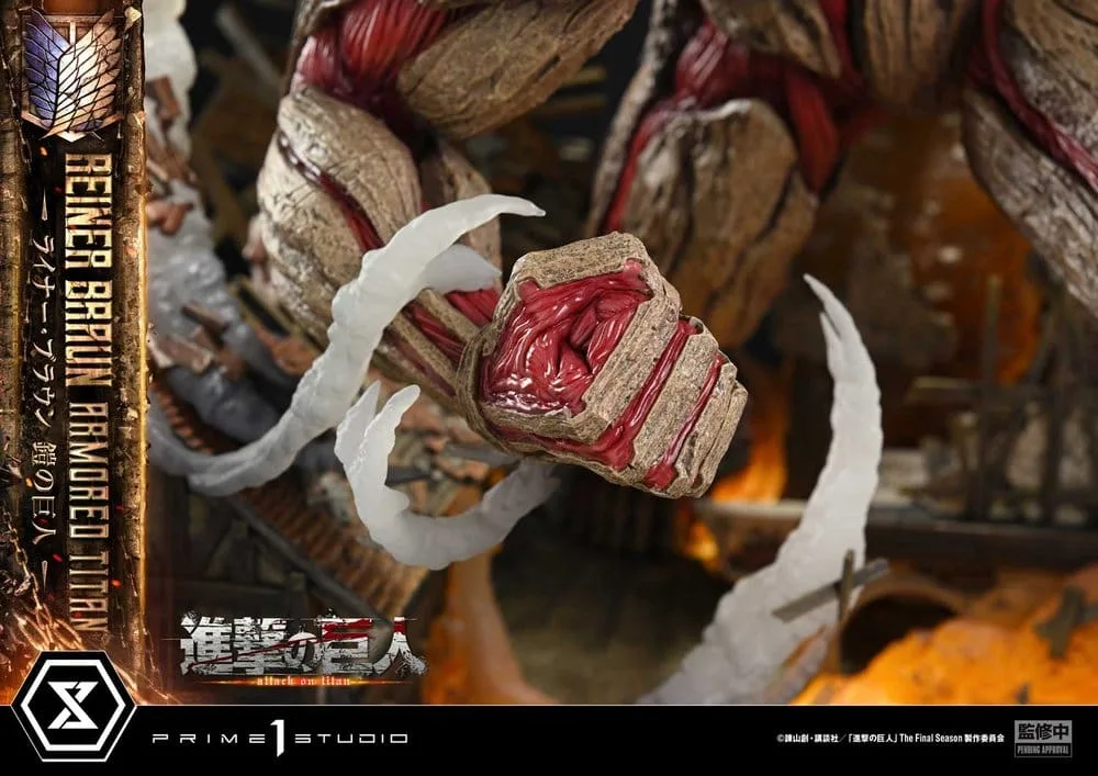 Attack on Titan Statue – Reiner Armored Titan Bonus Version 75 cm 17