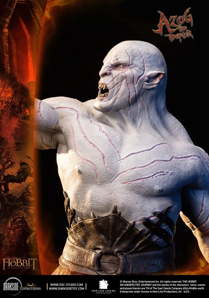 The Hobbit Beeld – Azog John Howe Signature Edition 1/3 90 cm 19