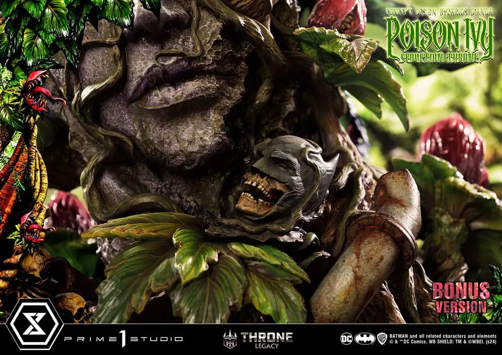 DC Comics Statue – Poison Ivy Seduction Throne Deluxe Bonus 55 cm 23