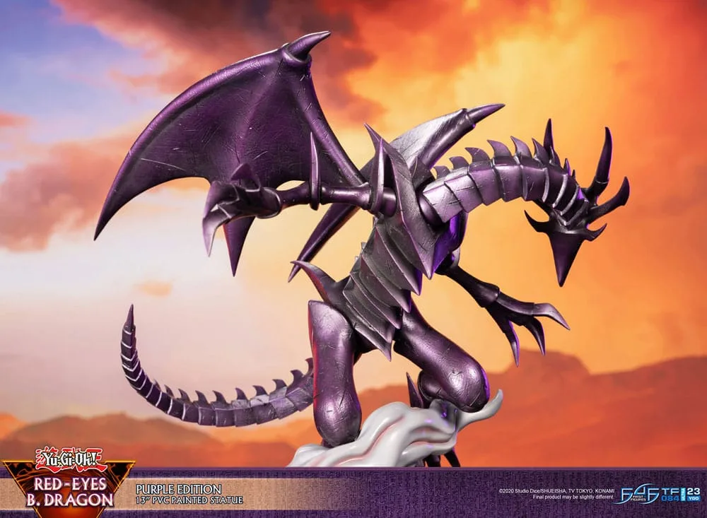 Yu-Gi-Oh Statue – Red-Eyes B. Dragon Purple 33 cm 27