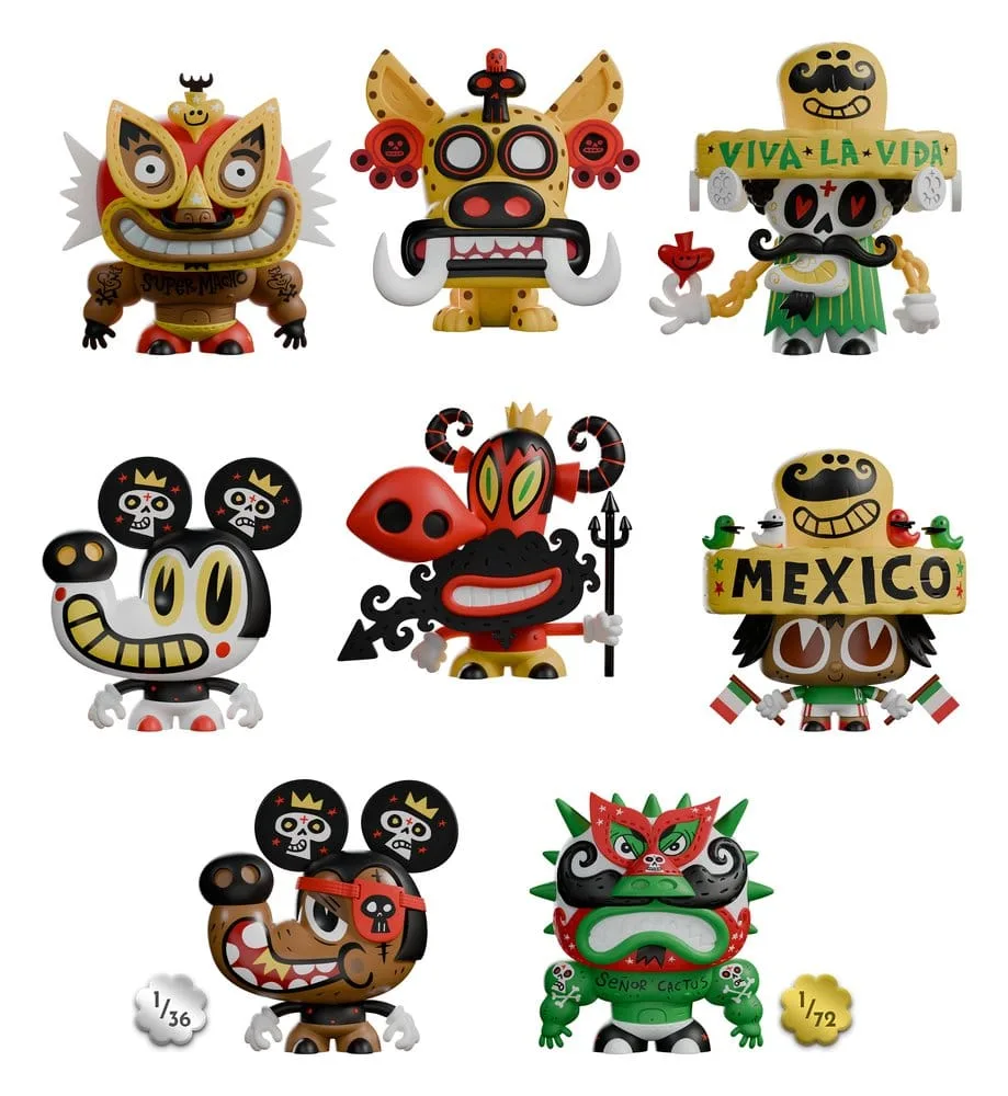 Super Machito Mini Figures – Series 1 Blind Box Display 6-Pack 10 cm