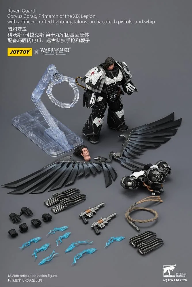 Warhammer 40,000 Action Figure – Corvus Corax 1/18 Scale 18.2 cm 7