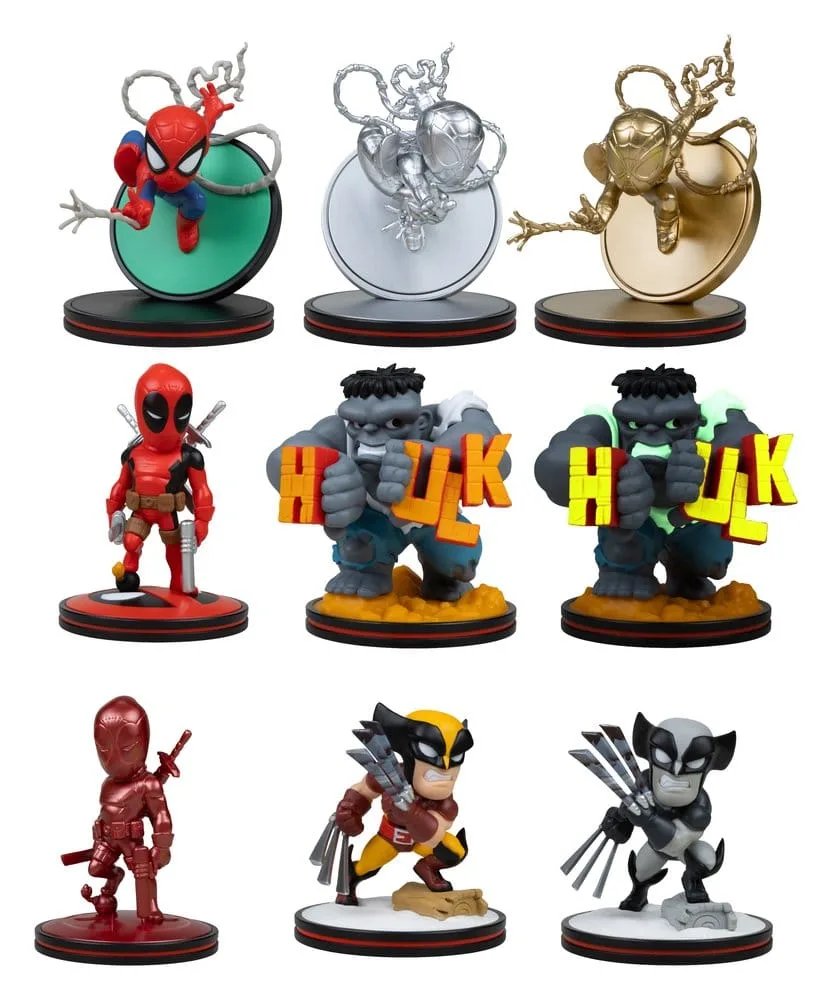 Marvel Mini Figures – Q-Fig Assortment of 10 1