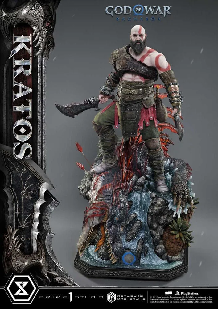 God of War Ragnarok Statue – Kratos Ultimate 1/3 Scale 95 cm 12