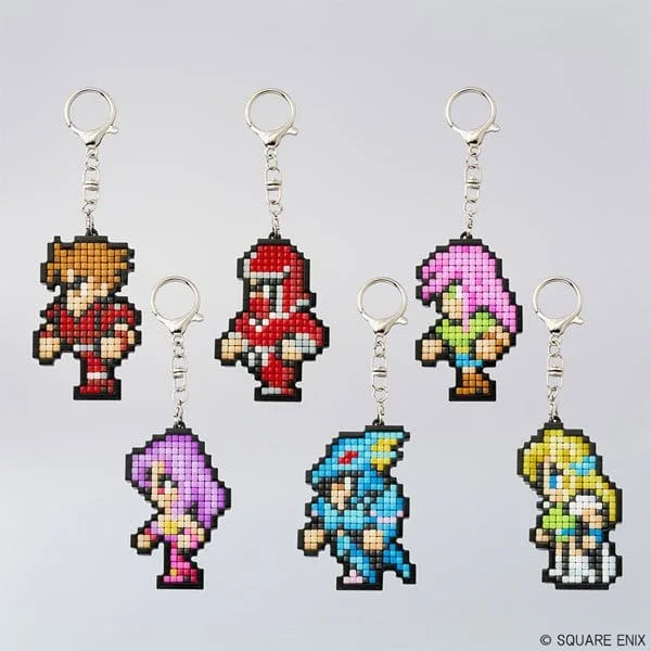 Final Fantasy DIY Keychains – Pixel Remaster Vol. 2 Display of 6