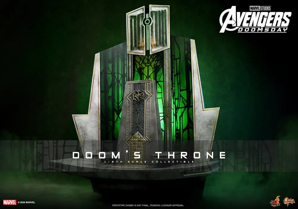 Avengers Doomsday Figuuraccessoire – Doom's Throne 1/6 33 cm 2