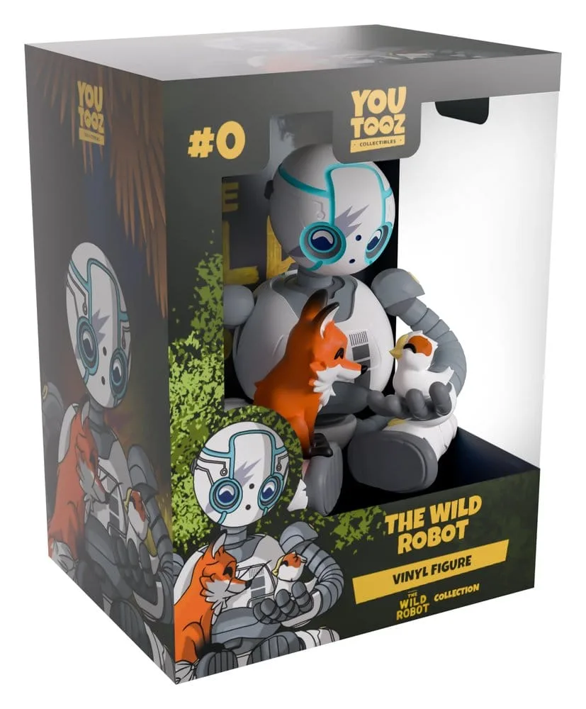 The Wild Robot Vinyl Figure – With Brightbill & Fink 9 cm 2