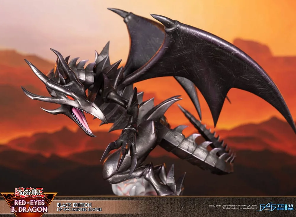 Yu-Gi-Oh! PVC Statue – Red-Eyes B. Dragon Black 33 cm 23