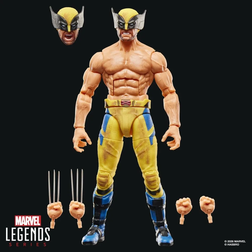 Marvel Legends Action Figure – Bare-Chested Wolverine 15.2 cm 13