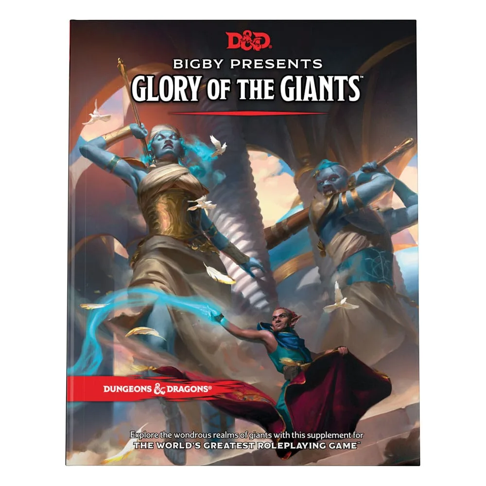 Dungeons & Dragons RPG Book – Bigby Presents Glory of the Giants