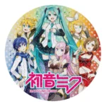 Hatsune Miku Jigsaw Puzzle – Round 500 Pieces 50 cm 1