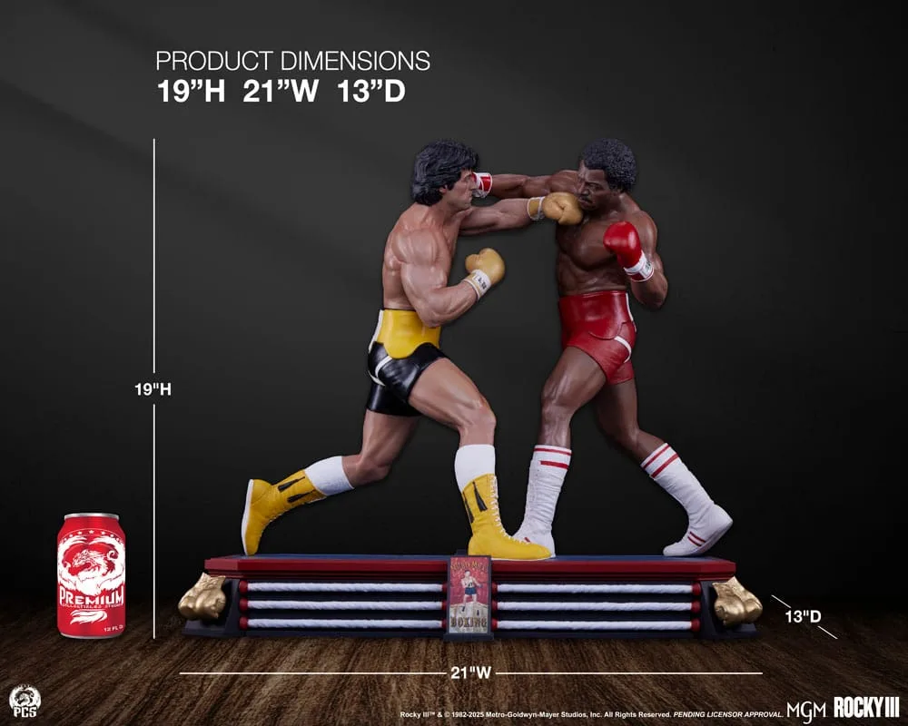 Rocky III Diorama – Rocky Balboa and Apollo Creed 48 cm 23