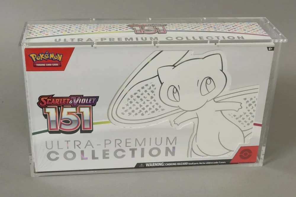 Pokémon Acrylic Display Case – Evoretro UPC 23.3 x 38.8 x 10.2 cm