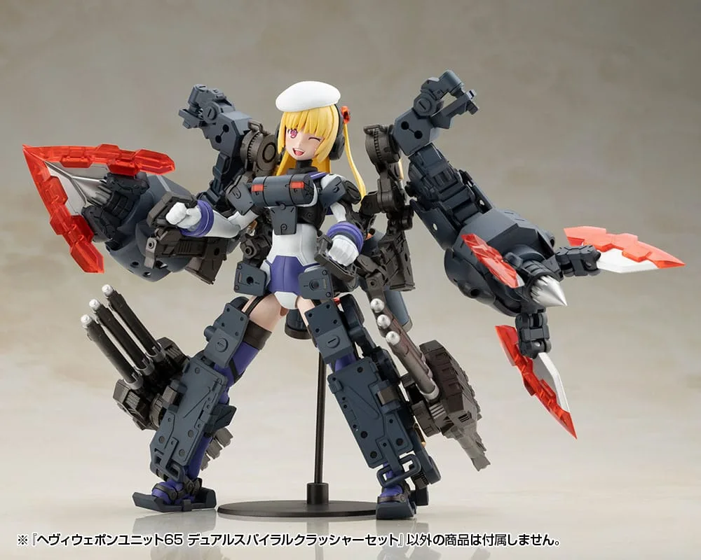 Kotobukiya M.S.G. Zubehörbausatz – Dual Spiral Crusher Unit 65 9