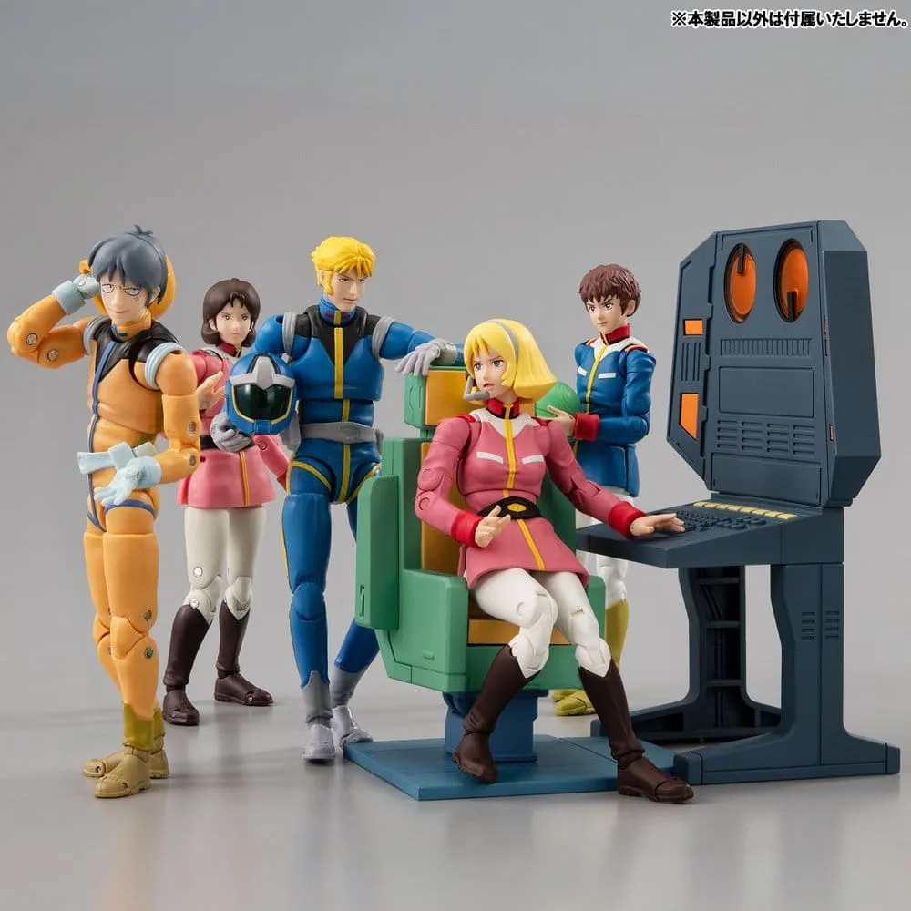 Mobile Suit Gundam Diorama – White Base Radio Operator Desk 10 cm 10