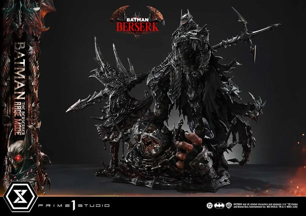 DC Comics Statue – Batman Berserker Rage Mode Deluxe 1/4 93 cm 10