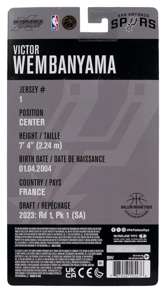 NBA Action Figure – Victor Wembanyama Spurs SportsPicks 17 cm 9