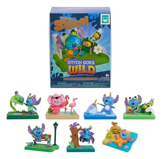 Lilo & Stitch Figure Blind Boxes – Happy Haul Goes Wild Set of 8