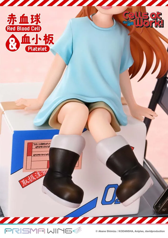 Cells at Work Statue – Red Blood Cell and Platelet 26 cm 18
