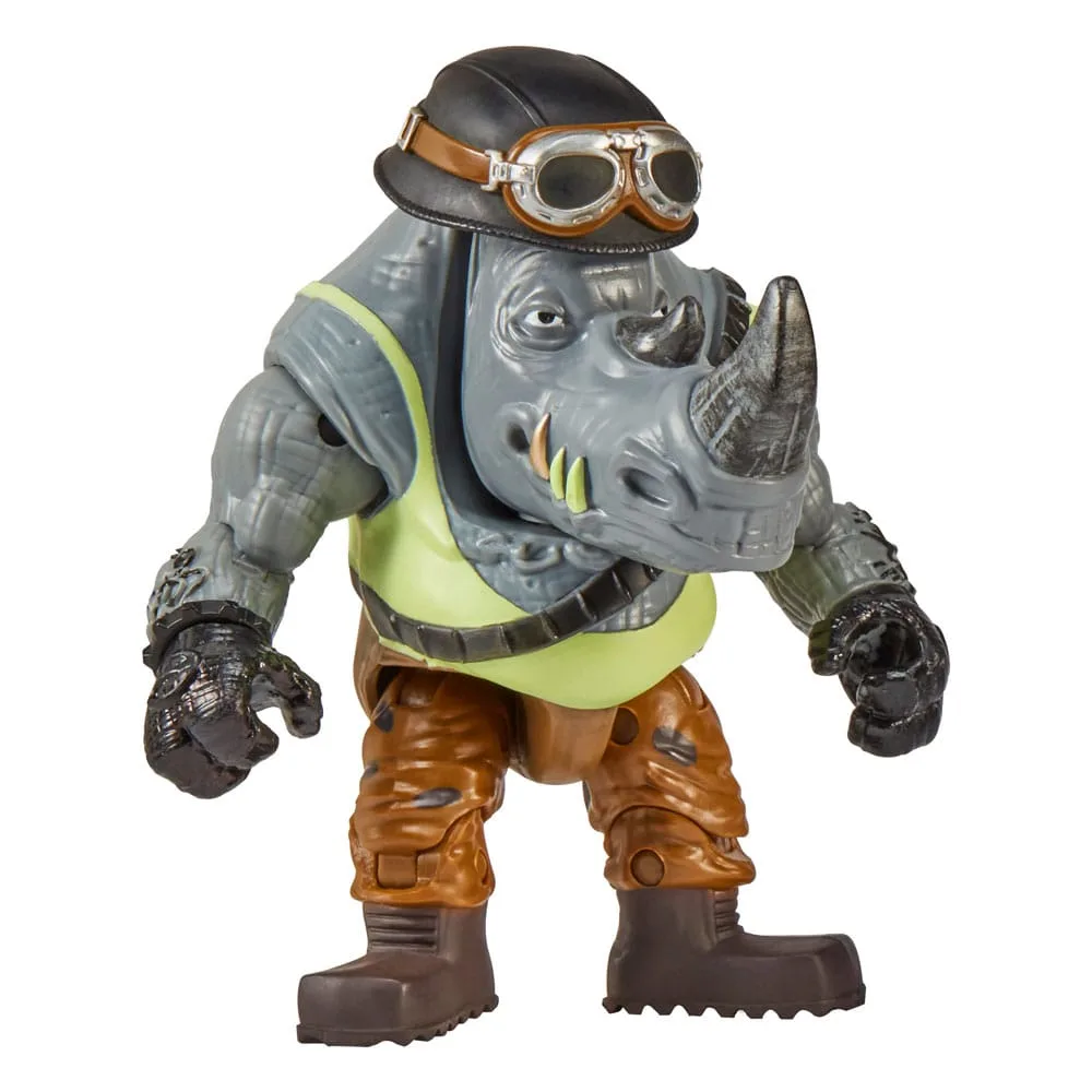 TMNT Action Figure – Rocksteady with Chopper 12 cm 6