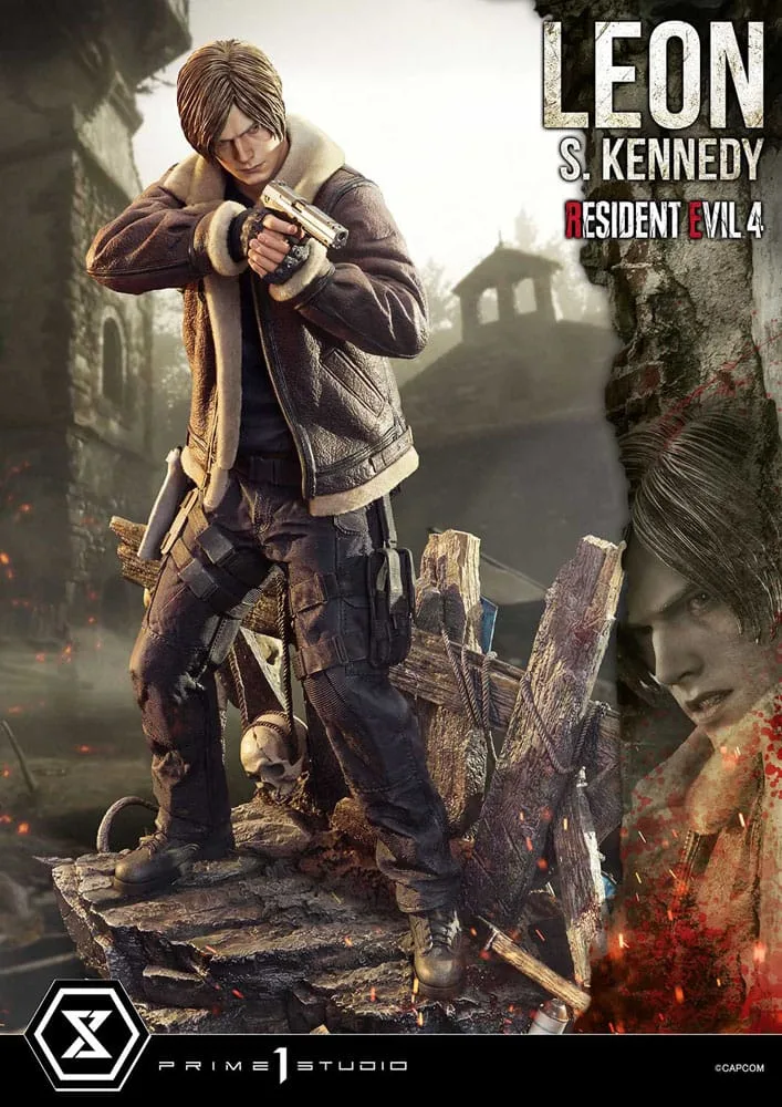 Resident Evil 4 Statue – Leon S. Kennedy Bonus Version 64 cm 5