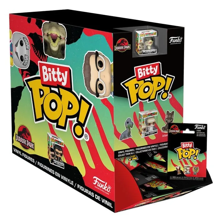 Jurassic Park Vinyl Figure Display – Bitty Pop 32 Pack 2 cm