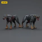Zombie Dark Source Action Figures – Police Dogs 2-Pack 8 cm 4