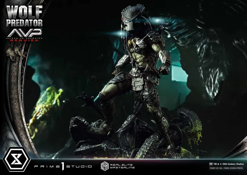 Aliens vs. Predator Requiem Statue – Wolf Predator 1/3 95 cm 3