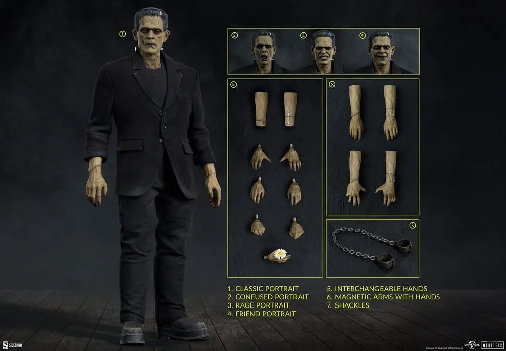 Universal Monsters actiefiguur – Frankenstein Deluxe Plus 33 cm 13