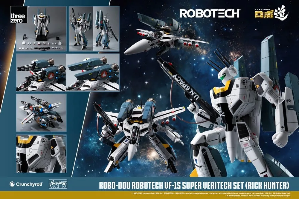Robotech Action Figure – VF-1S Super Veritech Rick Hunter 20 cm 2
