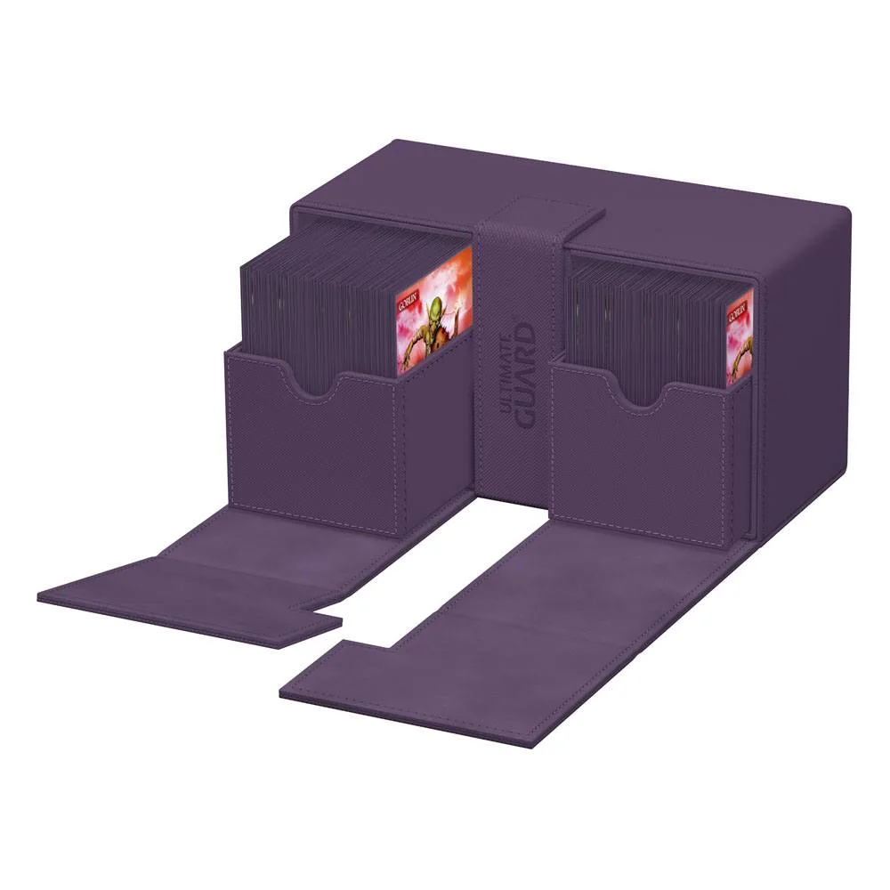 Ultimate Guard Deck Box – Twin Flip’n’Tray 200+ Xenoskin Purple 7