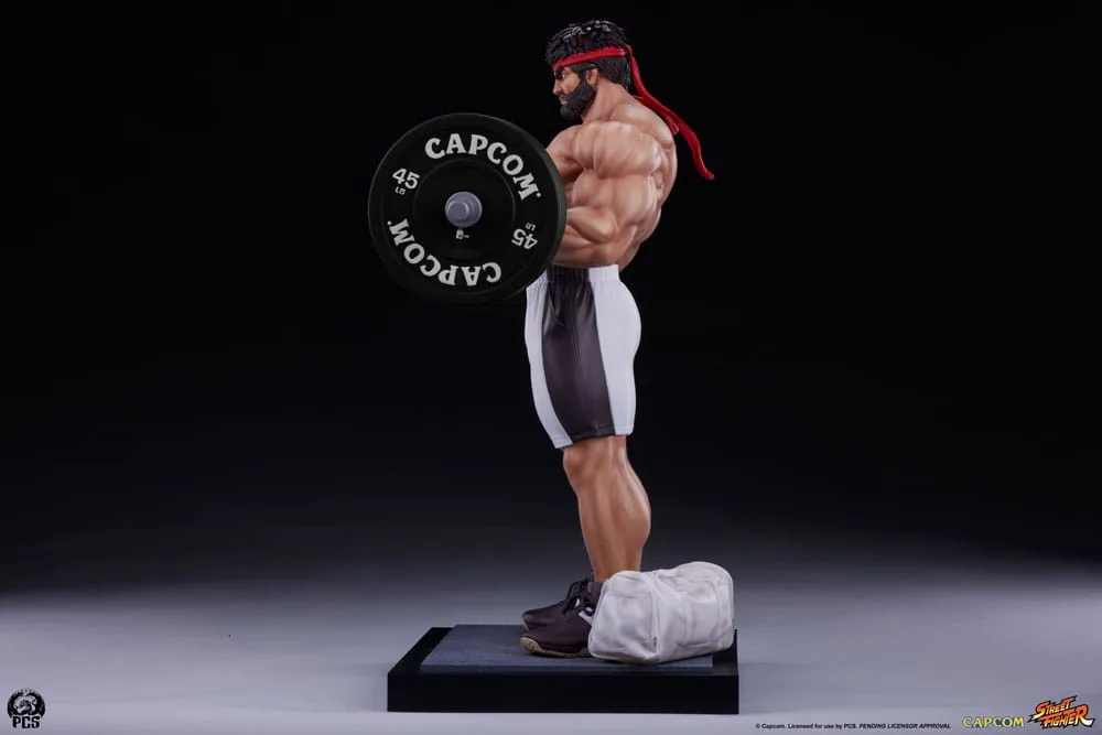 Street Fighter Statue – Ryu Battle Edition Powerlifting 53 cm 6