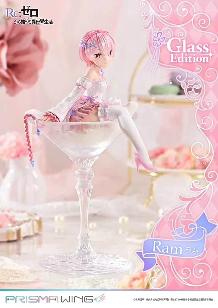 Re:Zero Beeld – Prisma Wing Ram Glass Edition 1/7 24 cm 11