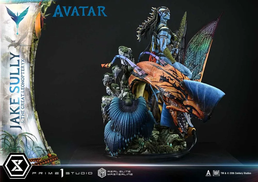 Avatar Statue – Jake Sully & The Great Leonopteryx 87 cm 6