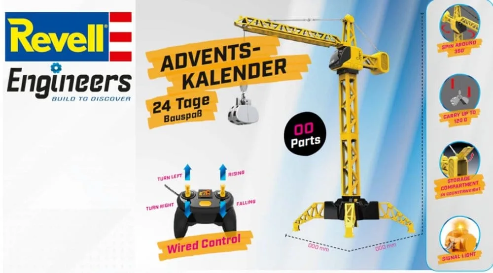 Revell Engineers Advent Calendar – Mega Crane