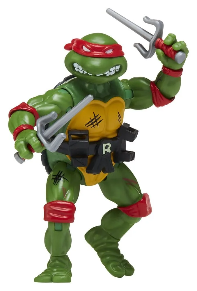 TMNT Action Figure Set – Remastered Raphael vs. Rocksteady 5