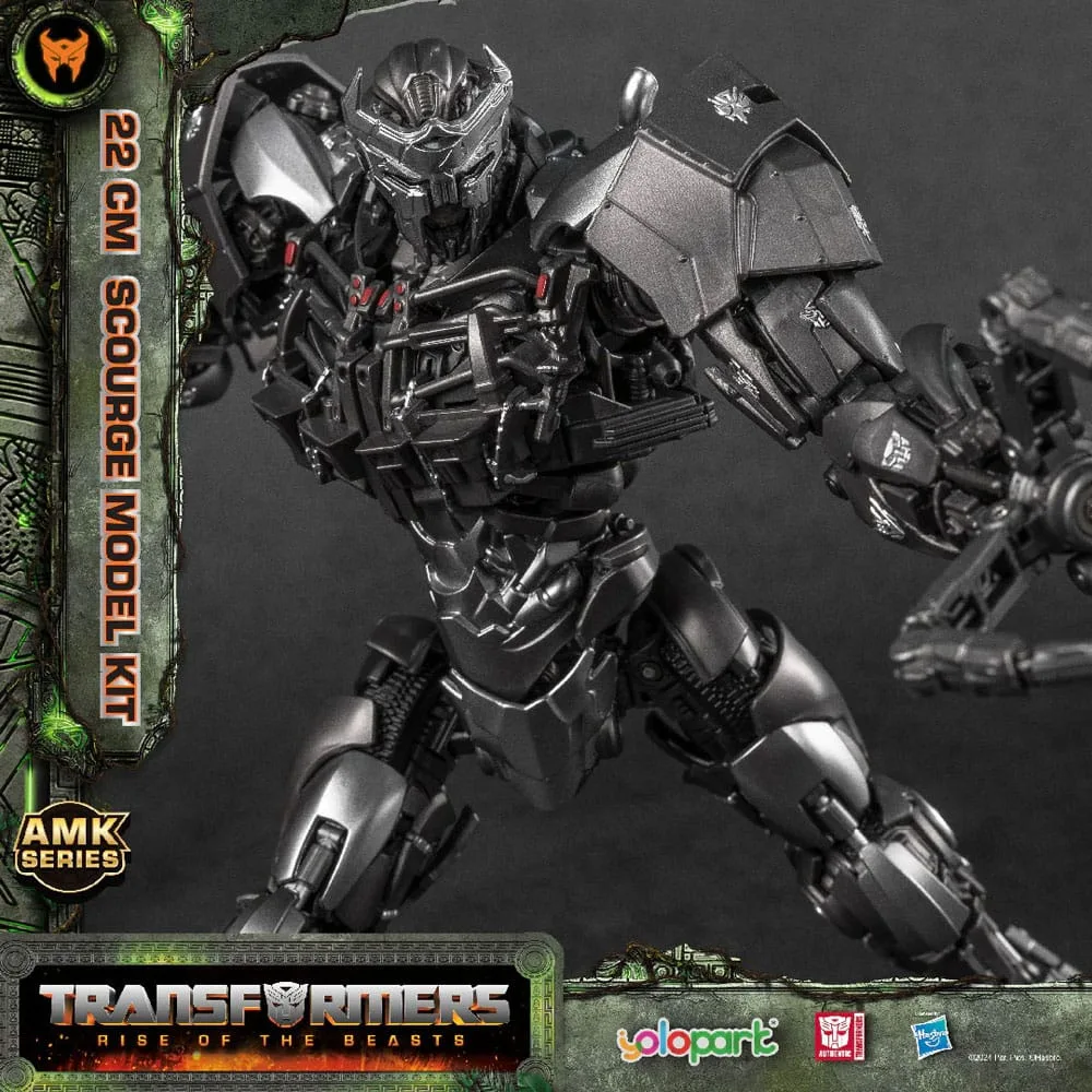 Transformers Rise of the Beasts Model Kit – AMK Scourge 22 cm 2