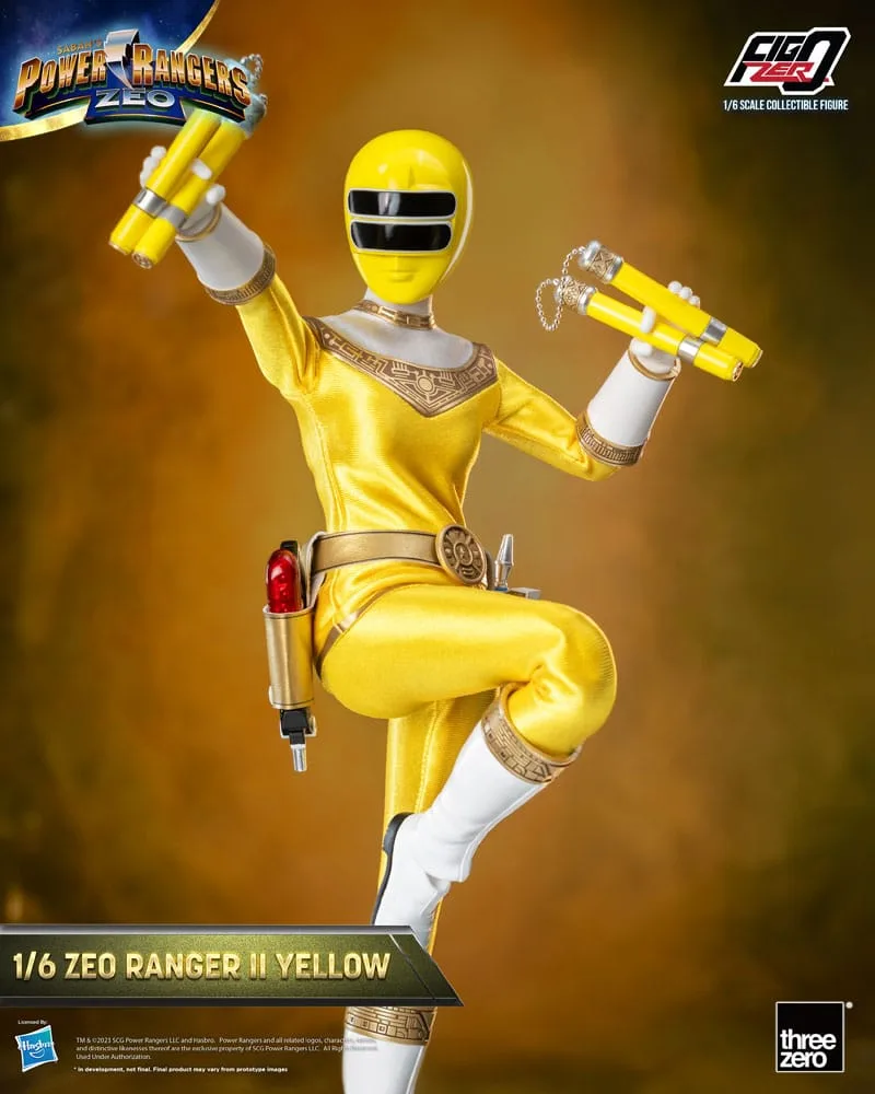 Power Rangers Zeo Action Figure – Ranger II Yellow 29.5 cm 5
