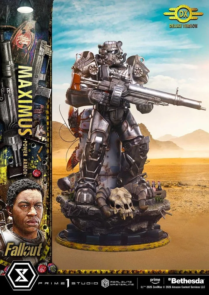 Fallout Statue – Maximus Power Armor Deluxe 1/4 Scale 67 cm 3