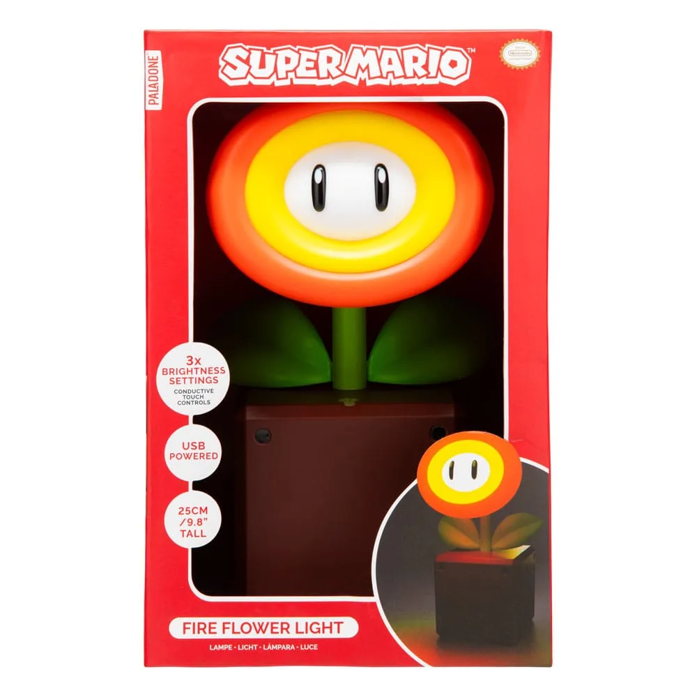 Super Mario LED Light – Fire Flower 25 cm 3