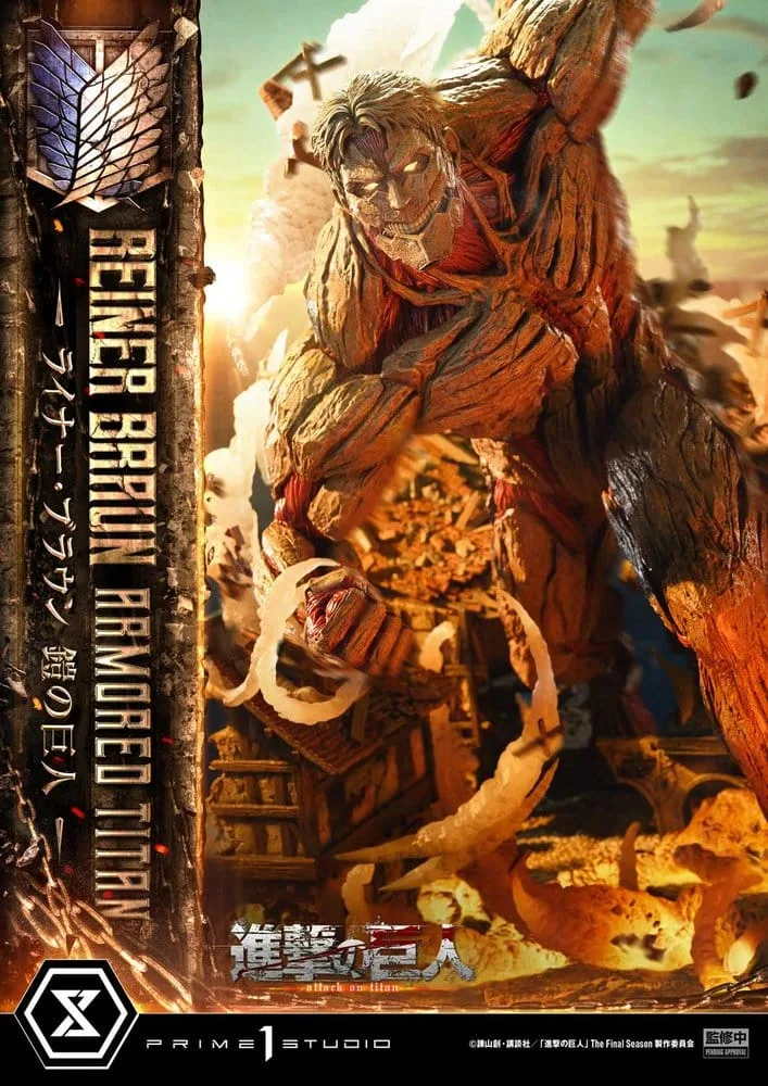 Attack on Titan Statue – Reiner Armored Titan Bonus Version 75 cm 7