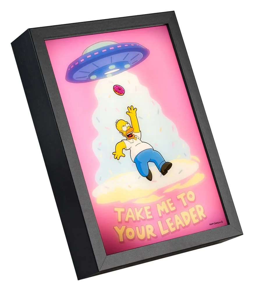 The Simpsons Framed LED Poster – Changing Design 20 x 28 cm 8